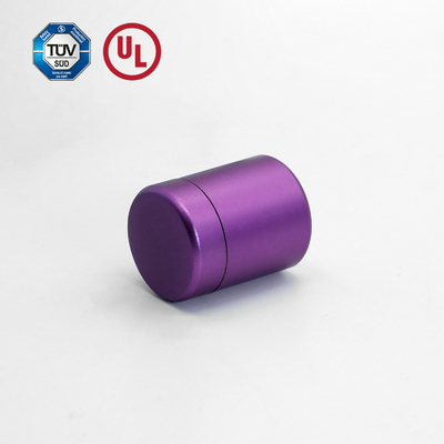 Indicateur de résistance en aluminium violet réglable pour panneau acrylique / gazon