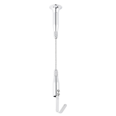 1.2/1.5mm système de suspension de câble en acier de laiton avec vis dans l'installation 16 * 17mm fixation au plafond