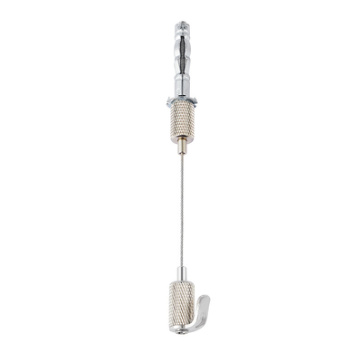 Kit de suspension de peinture à vis avec câble d'acier réglable incluant la pince à fil