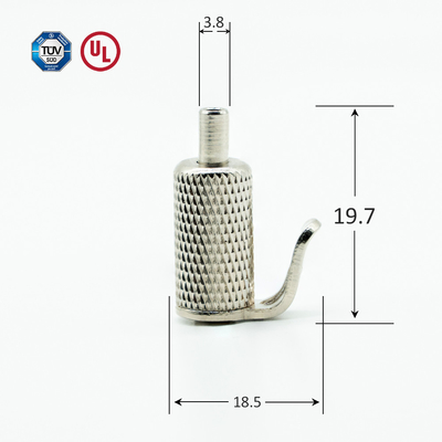 Vente directe d'usine Garniture de câble à fil avec crochet Lumière Garniture de câble en suspension bloquants de câbles de câbles