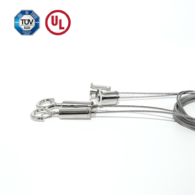 Système de suspension pour lampe LED suspendue au plafond