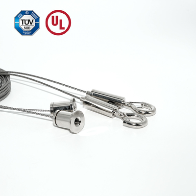 Système de suspension pour lampe LED suspendue au plafond
