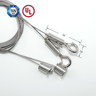 Système de suspension pour lampe LED suspendue au plafond