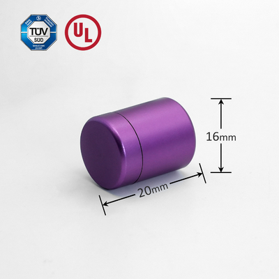 Indicateur de résistance en aluminium violet réglable pour panneau acrylique / gazon
