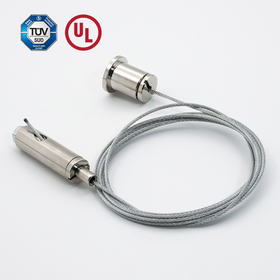 Système de suspension pour le pinceau de câble LED avec vis mâle