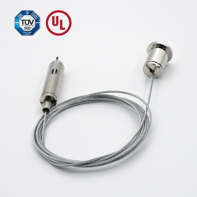 Système de suspension pour le pinceau de câble LED avec vis mâle