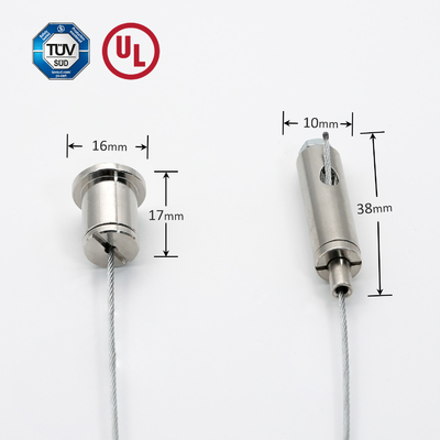 Système de suspension pour le pinceau de câble LED avec vis mâle