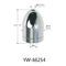fil femelle YW86252 nickelé de 20mm Dia Ceiling Cable Hanging System M6