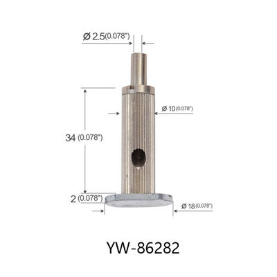 Matériel du système accrochant YW86279 formé trapézoïdal cylindrique de câble